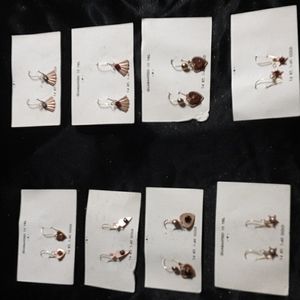 14K 1-40 Antique Gold Bundle of Earrings